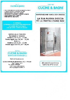 zoom immagine (Sostituzione vasca con doccia, Sesto Calende, Somma Lombardo)