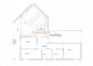 zoom immagine (Appartamento 162 mq, soggiorno, 3 camere, zona Camponogara)